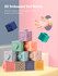 Tumama 12pcs Baby Toys Building Blocks 3D Touch Hand Soft Toy Bath Toys