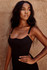 Womens Dress Spaghetti Strap Bandage Party Sexy Bodycon Club Dress