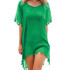 Chiffon Tassels Beach Wear Women Swimsuit Cover Up Swimwear Summer Bathing Suits Mini Dress Loose