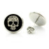 Sugar Skull Glass Cabochon Stud Earrings