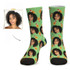 Custom Gingerbread Socks - Perfect Christmas Sock Exchange Idea