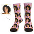 Custom Gingerbread Socks - Perfect Christmas Sock Exchange Idea