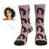 Custom Gingerbread Socks - Perfect Christmas Sock Exchange Idea