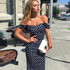 Women's Sexy Off Shoulder Summer Dress  Evening Party Short Sexy Dress Summer Beach Dresses