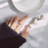 Bohemian Vintage Sterling Silver Cross Ring
