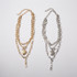 Punk Cuban Choker Necklace Collar / Heart Chain Necklace