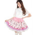 Pink Japanese Preppy Sweet Mini Lolita Skirt