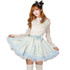 Sweet Skirt Preppy Cartoon Mini Lace Lolita