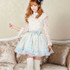 Sweet Skirt Preppy Cartoon Mini Lace Lolita