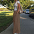 Celmia 2020 Fashion Casual Solid Wide Leg Pants Women High Waist Loose Palazzo Retro Linen Pants Office Ladies Trousers Pantalon