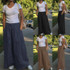 Celmia 2020 Fashion Casual Solid Wide Leg Pants Women High Waist Loose Palazzo Retro Linen Pants Office Ladies Trousers Pantalon