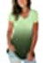 SAMPEEL Women's Basic V Neck Short Sleeve Floral T Shirts