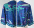 Vintage 60's Cropped Rhinestone Collar Peacock Jacket L