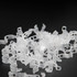 200PCS Plant Support Garden Clips Greenhouse Trellis Clips for Flower Vine Vegetables,Tomato,Makes Garden Melon Vegetables Sweet Pepper Eggplant to Grow Upright and Healthier,Clear White