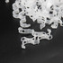 200PCS Plant Support Garden Clips Greenhouse Trellis Clips for Flower Vine Vegetables,Tomato,Makes Garden Melon Vegetables Sweet Pepper Eggplant to Grow Upright and Healthier,Clear White