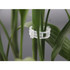 200PCS Plant Support Garden Clips Greenhouse Trellis Clips for Flower Vine Vegetables,Tomato,Makes Garden Melon Vegetables Sweet Pepper Eggplant to Grow Upright and Healthier,Clear White