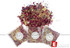 100% natural wedding confetti dried flower petals biodegradable confetti (12 bags)