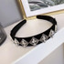 Fashion Pearl Rhinestone Jewelled Hair Bands For Women Girls Lace Hairband Headband Hair Accessories Haar Hair Clips Diademas