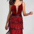 Sequins Tassel Evening Party Dress