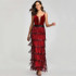 Sequins Tassel Evening Party Dress