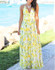 Printed Floral Maxi Dress