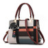 Casual Plaid Shoulder Bag/Crossbody Bags Leather