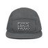 PLP New Logo - Black and White 5 Panel Camper