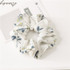 2019 Fashion Hair Accessories Women Scrunchie Ponytail Holder Flower Scrunchies Pack Hair Ties Elastics Hair Bands for Girls