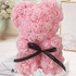 Rose Teddy Bear - 10 Inches Flower Teddy Bear (WITH BOX)