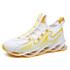 Reflective Blade Warrior Men Sneakers Shock Absorption Cushioning Running Shoes for Men Breathable Sports Athletic Jogging Shoes