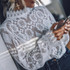 Sexy Hollow Out Lace Stand Collar Floral Lace Casual Boho Bohemian Blouse & Shirts