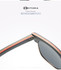 KITHDIA Half Skateboard Wooden Sunglasses - 4 Colors