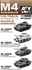 AFV Club 1/35 M4 T49 Track Links (2) Kit