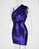 One Shoulder Ruched Cutout Bodycon Dress