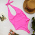 Sexy bikini straps one-piece swimsuit