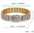 4 Row CZ Diamond Tennis Bracelet