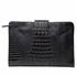 Crocodile Embossed Day Clutch