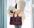 Luxury Alligator Embossed Executive Messenger Bag