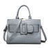 Luxury Alligator Embossed Executive Messenger Bag