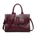 Luxury Alligator Embossed Executive Messenger Bag