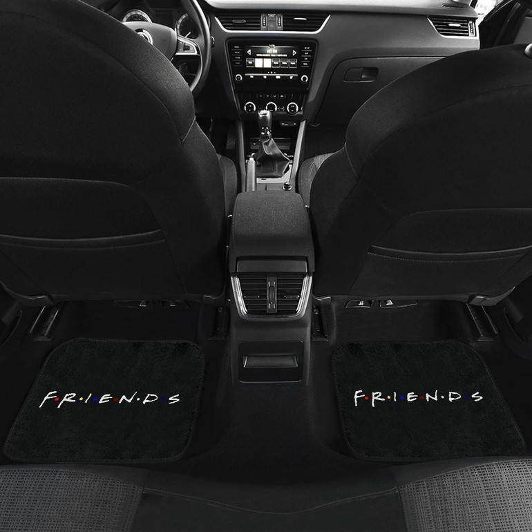 Friends TV Show in black Car Floor Mats