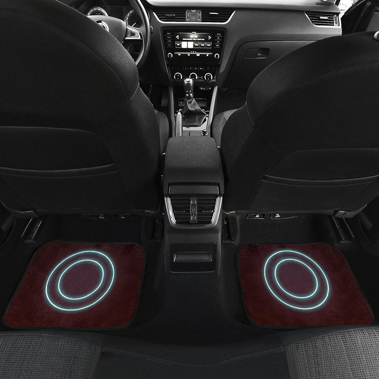 Iron Man &e in black Car Floor Mats