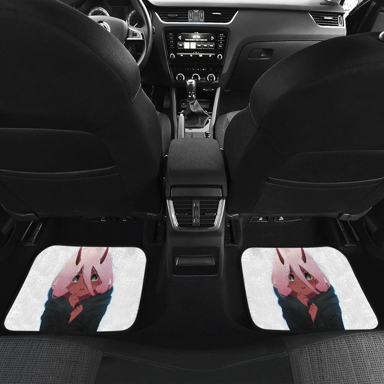 Zero Two Darling In The Franxx Shame Girl Car Floor Mats