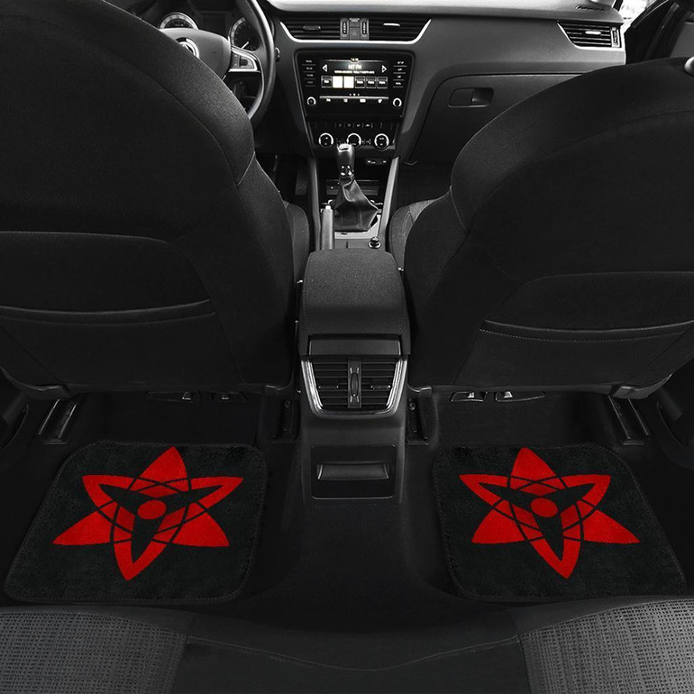 Magekyo Sharingan Eye Sign Naruto Anime Car Floor Mats