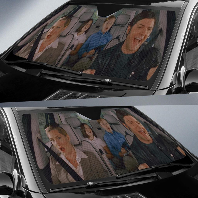 Step Brother Kid Funny Auto Car Sun Shade Windshield
