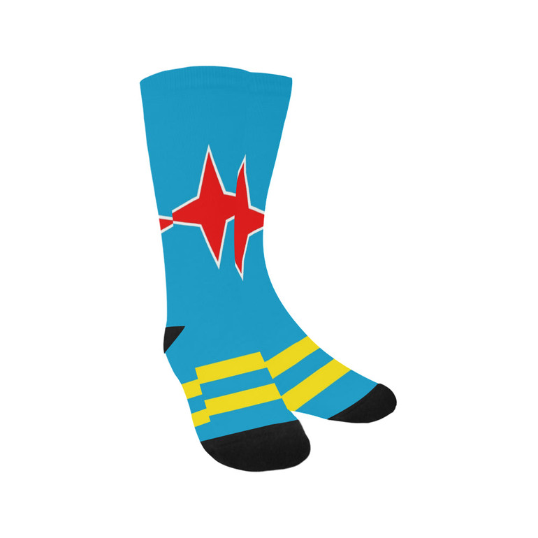 Aruba Flag Socks