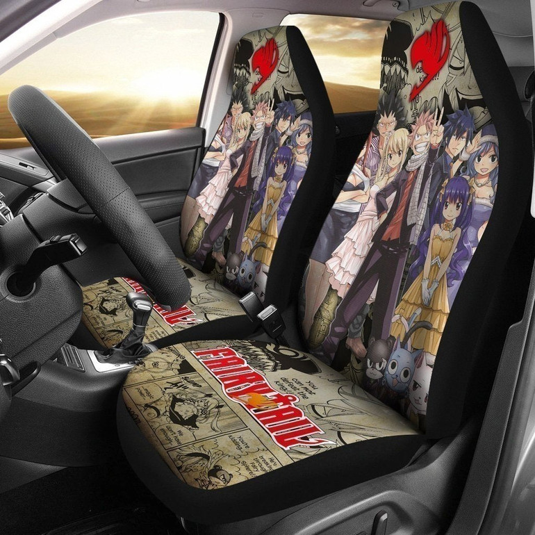 Fairy Tail Anime Car Seat Covers
