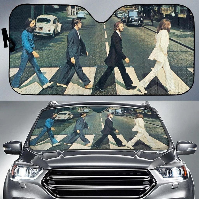 The Beatles Abbey Road Auto Sun Shade