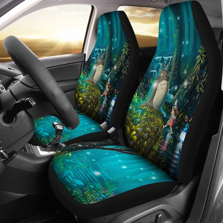 My Neighbor Totoro In Forest Car Seat Covers