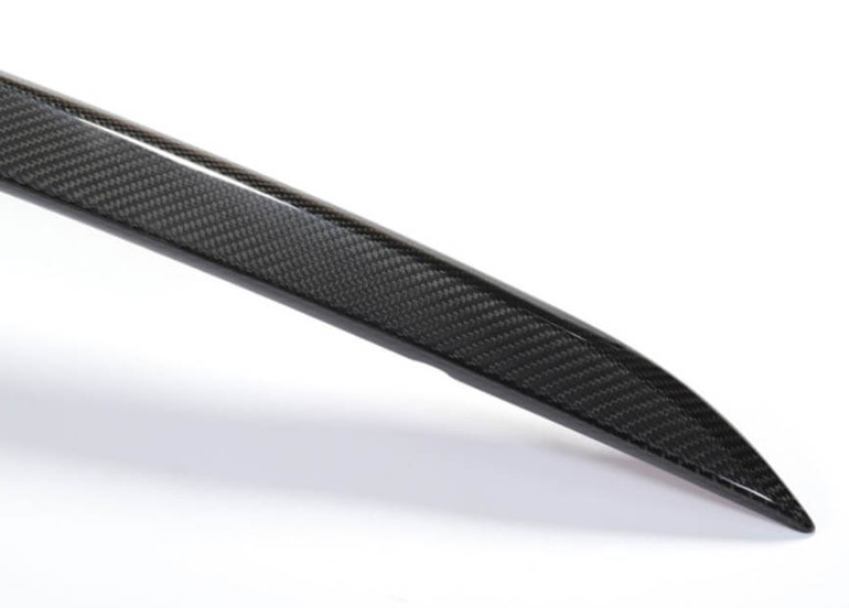 Genuine Carbon Fiber Trunk Tailgate Trim for Model X (Matte)